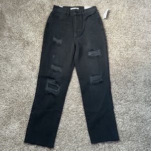PACSUN size 24 high rise straight jeans
